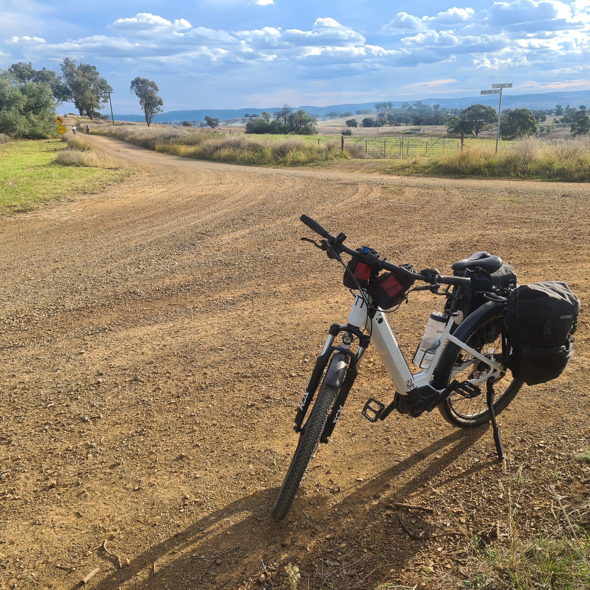 E-bike touring on the Orange 360
