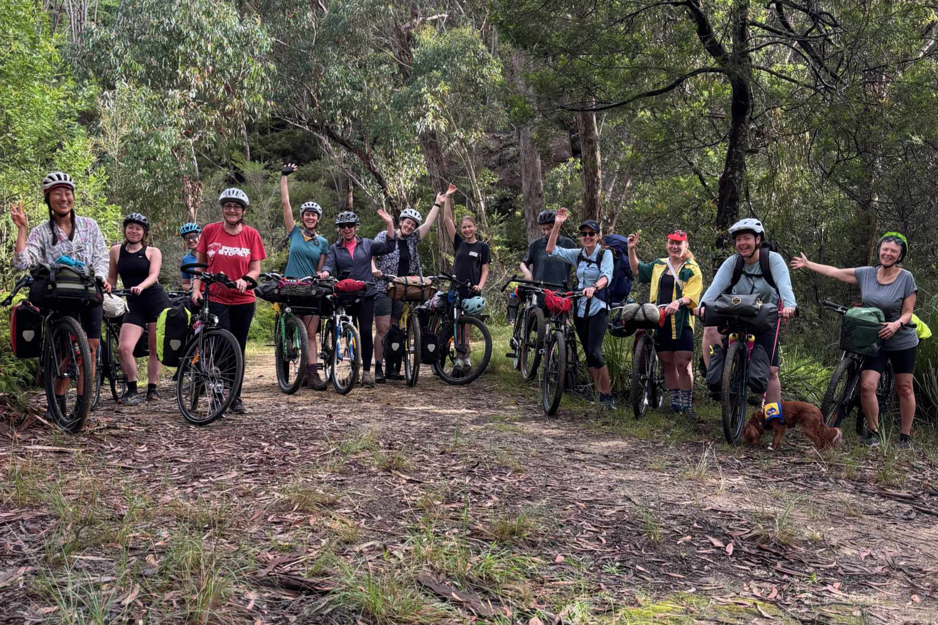 Womens + FLINTA Bikepacking day ride