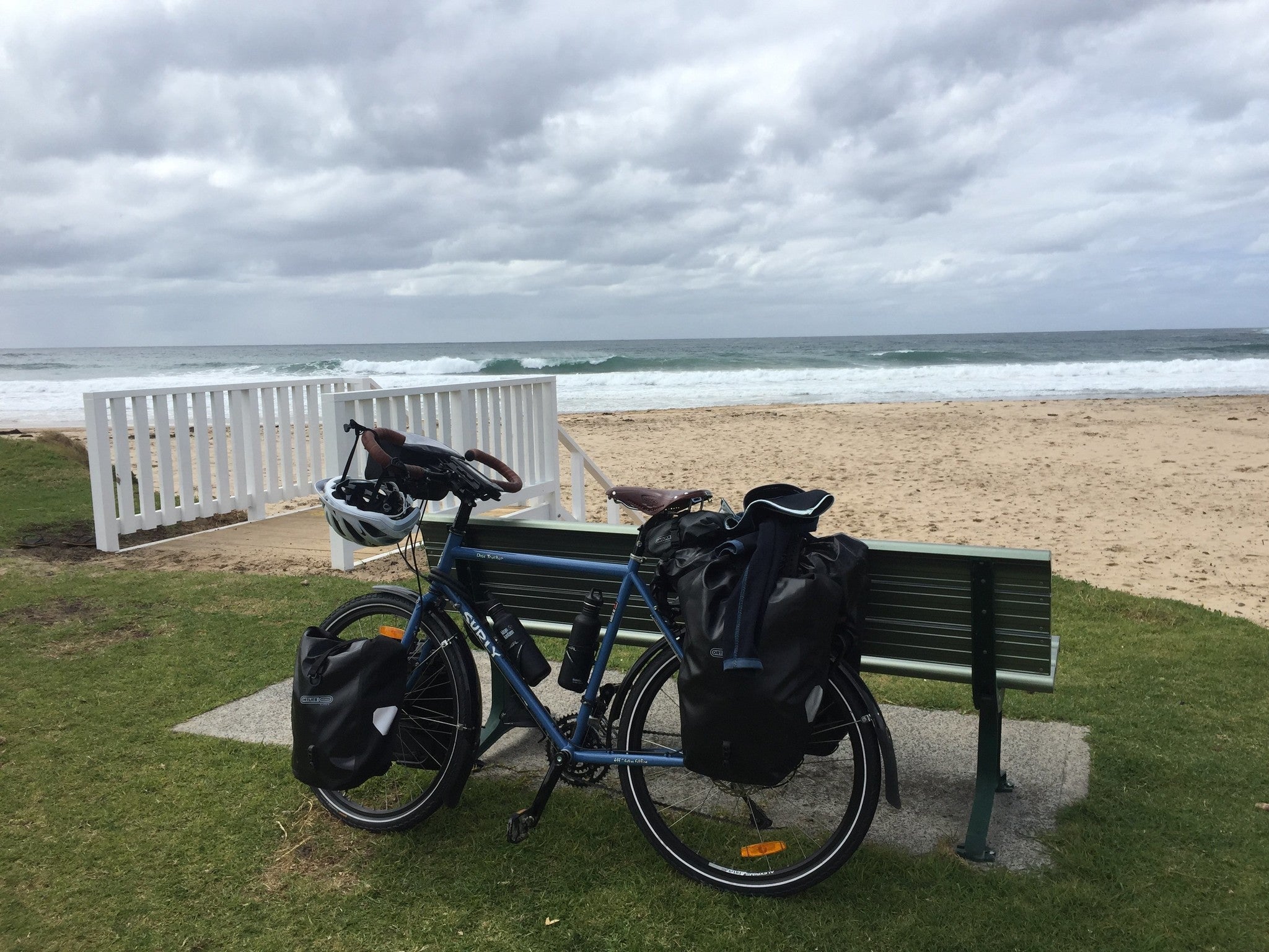 Kerry's Flatbar Surly Disc Trucker
