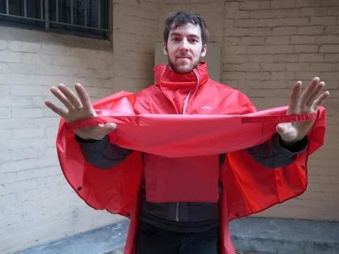 Rain wear for cyclists