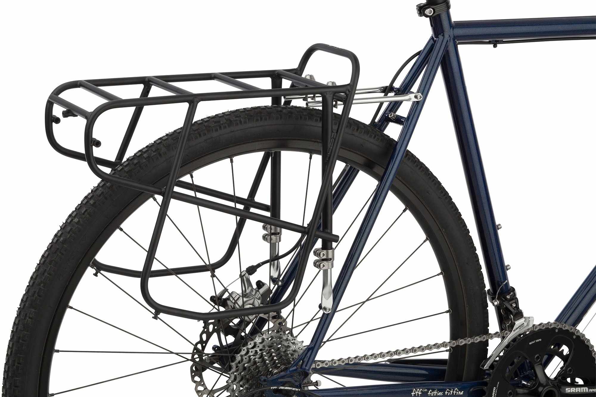 Fitting rear racks to funky frames
