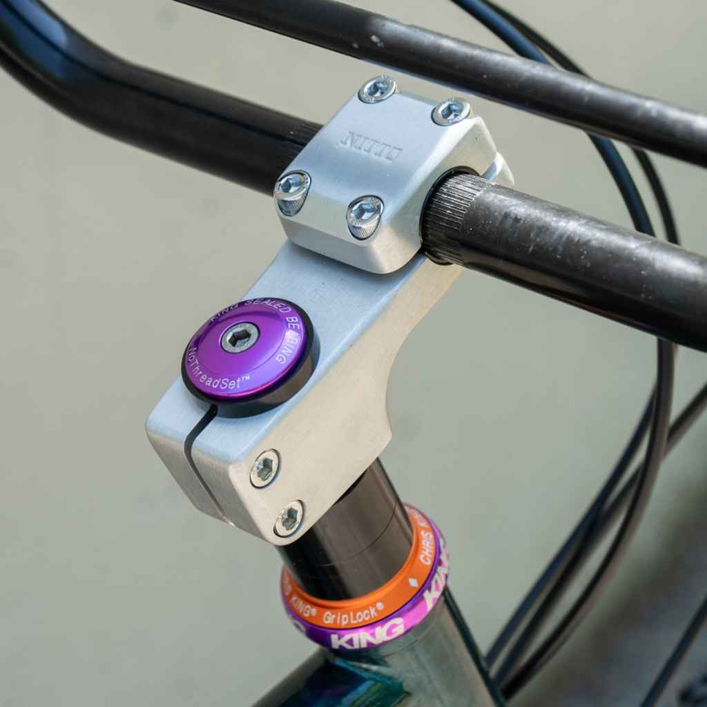 Nitto FW-36 VAN Stem Silver 1-1/8 25.4mm Clamp 60mm Length