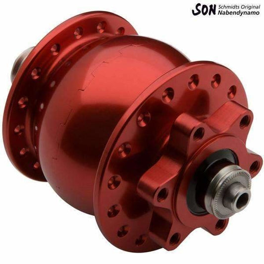 Schmidt SON 28 6-Bolt Disc Dynamo Front Hub