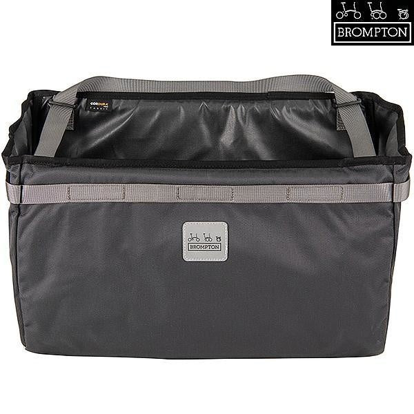 Brompton Borough Basket Bag Large - Dark Grey 23L
