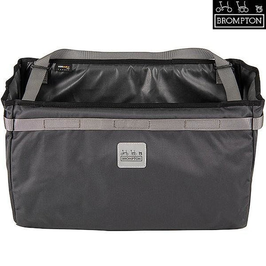Brompton Borough Basket Bag Large - Dark Grey 23L