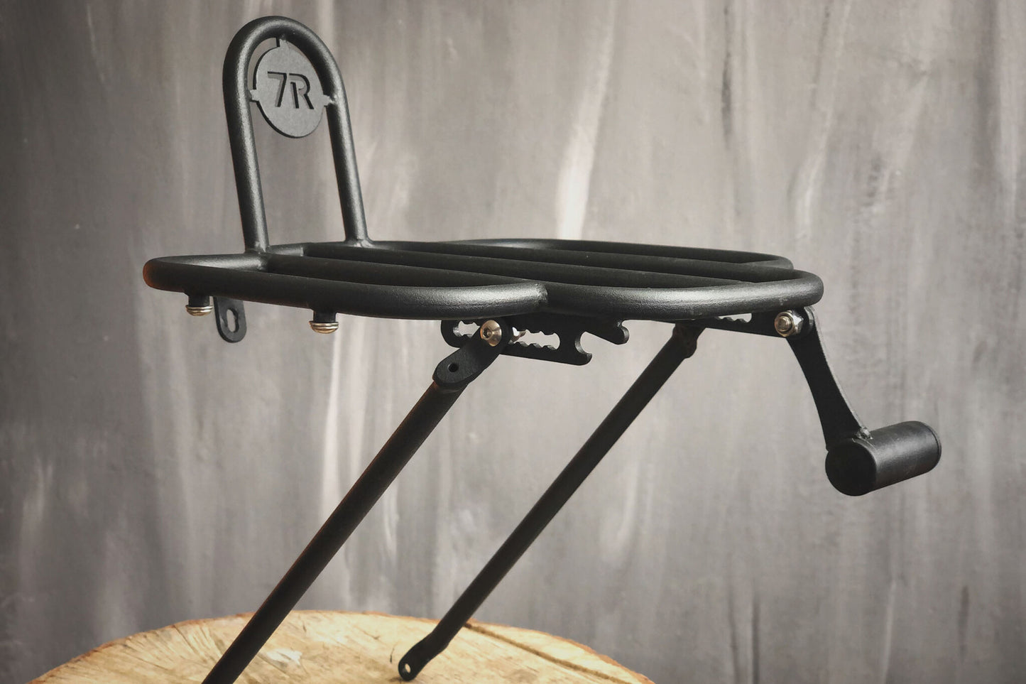 7Roads Front Rack Black