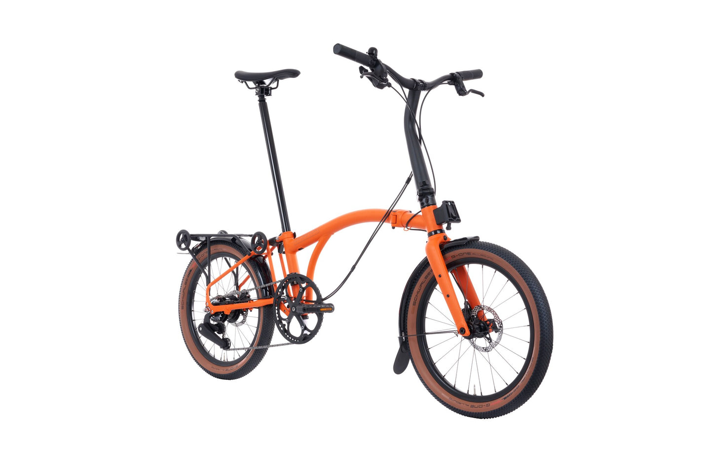Brompton G Line + rack/mudguards