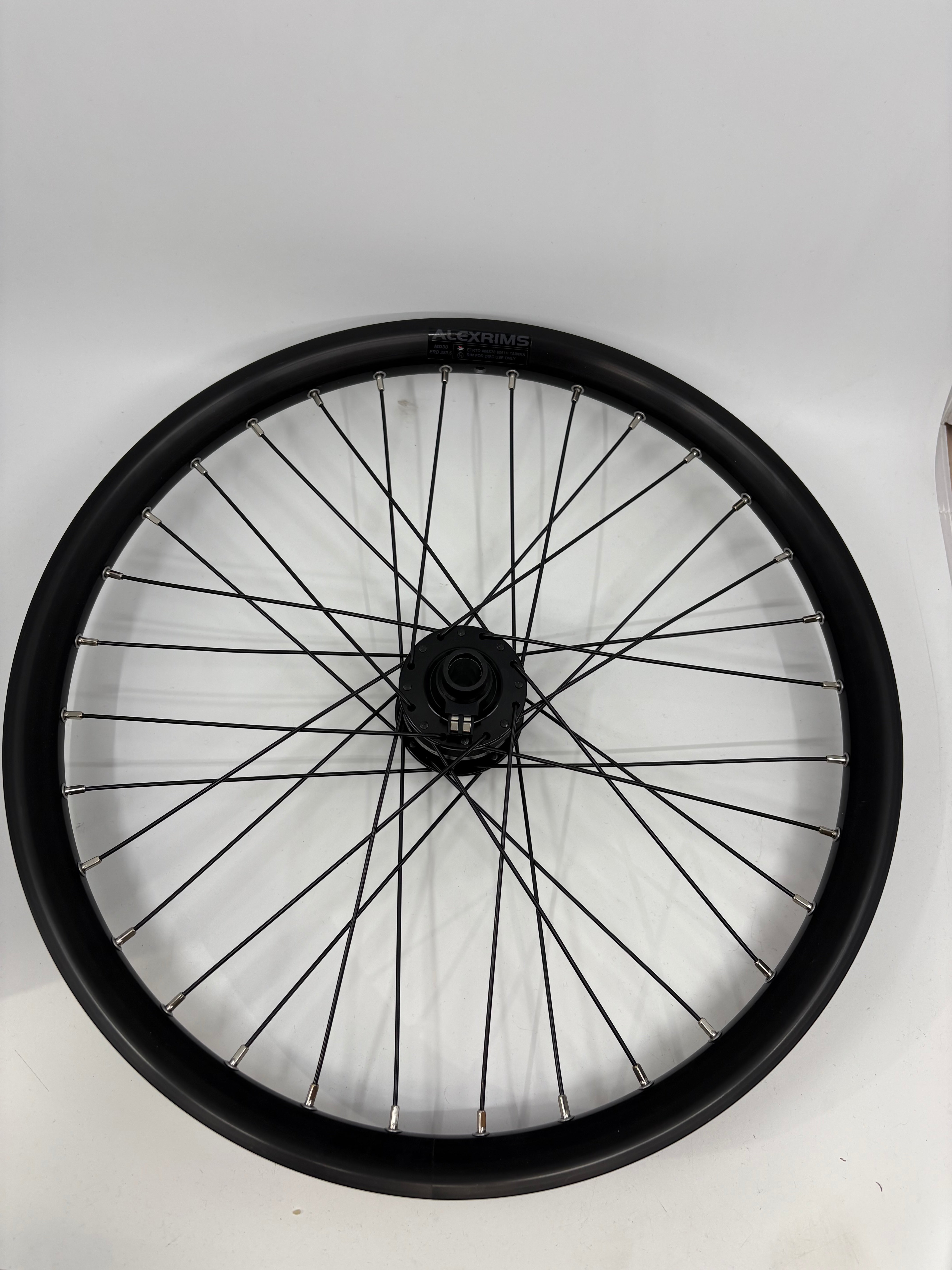 Wheel 20" Dynamo, MD30 RIM, Shutter Precision Dynamo 6 bolt, 15x100mm