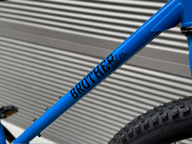 Brother Cycles Big Bro Extra Large Cobalt Blue House Build