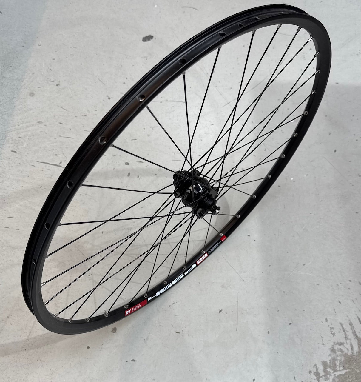 Front Wheel - 700c, QR, Shutter Precision Dynamo Centre Lock, DT Swiss Rim