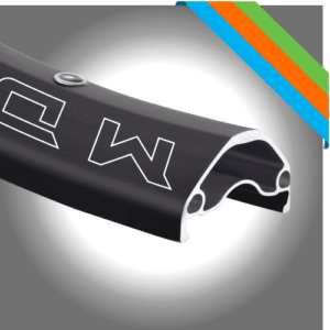 WHEEL - 20" Alex MD30 32H Black Rim, FRONT 3 in One (100mm OLD) 6 Bolt Disc Sealed Novatec Light Weight Black Hub, BLACK Spokes