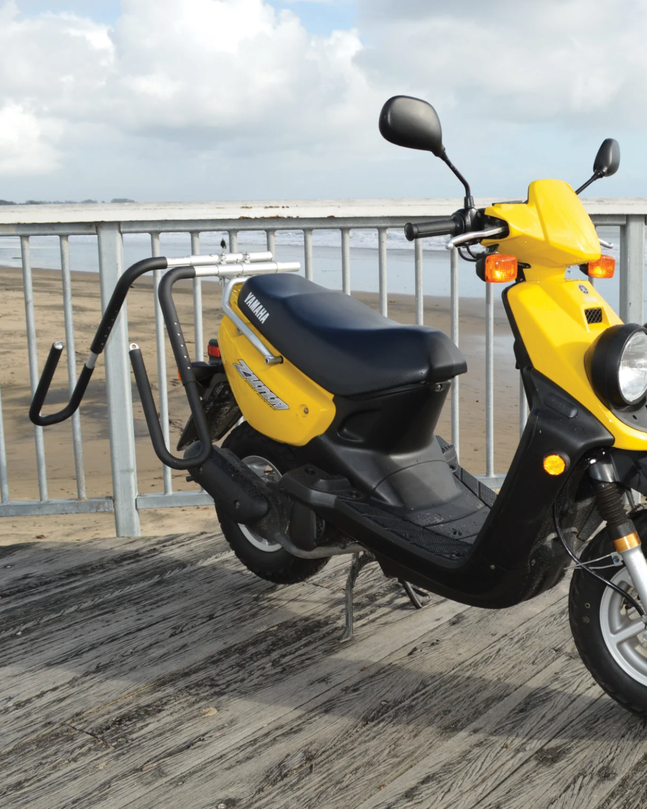 Moved By Bikes Surfboard & Moped rack