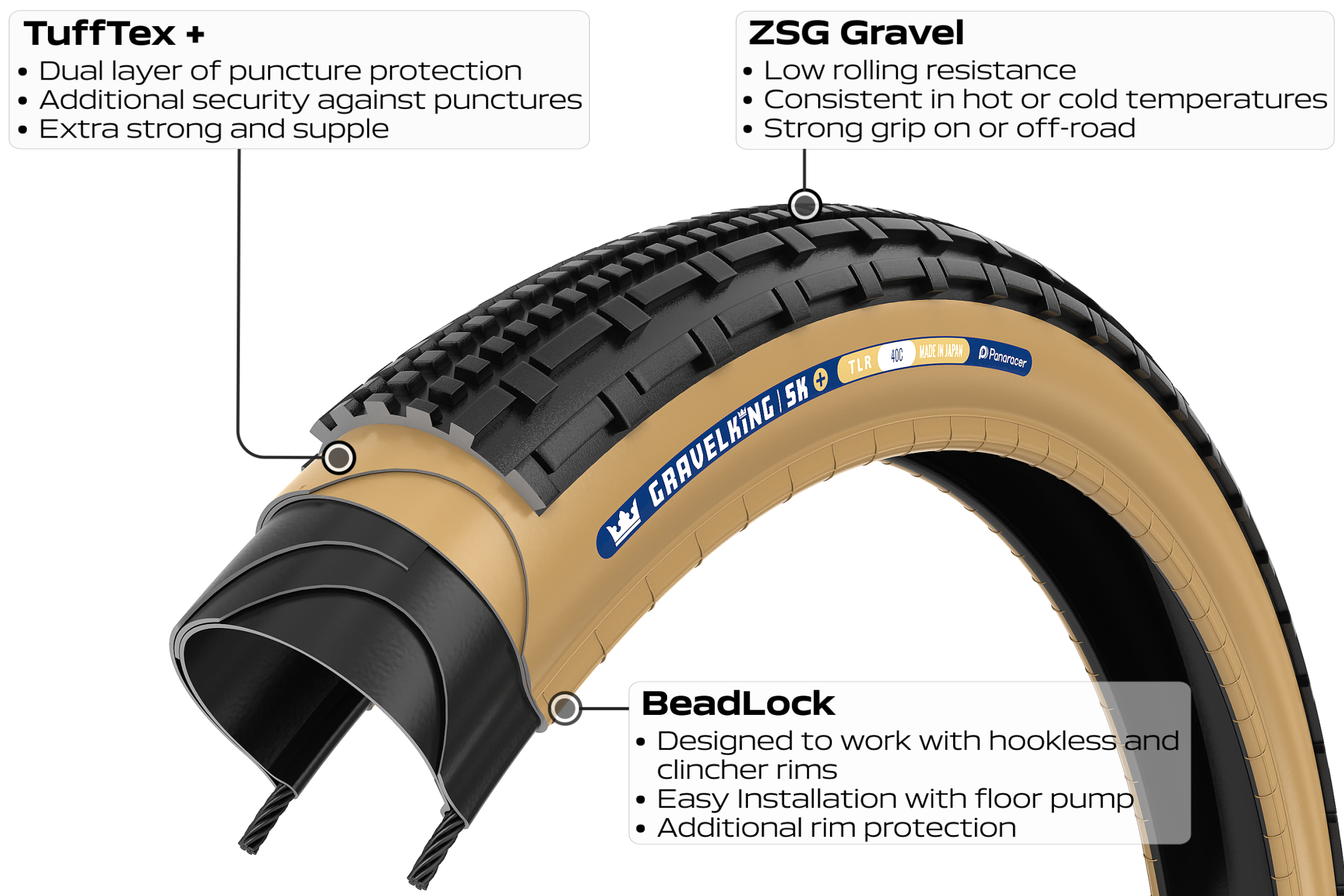 Panaracer GravelKing V2 SK+