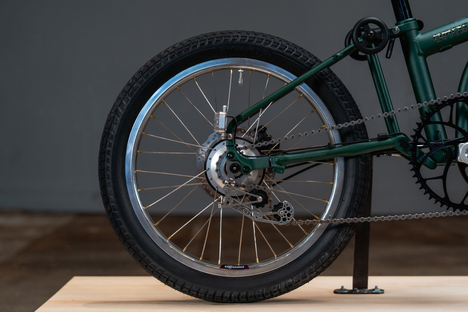 Brompton G Line with Rohloff (Medium Green)