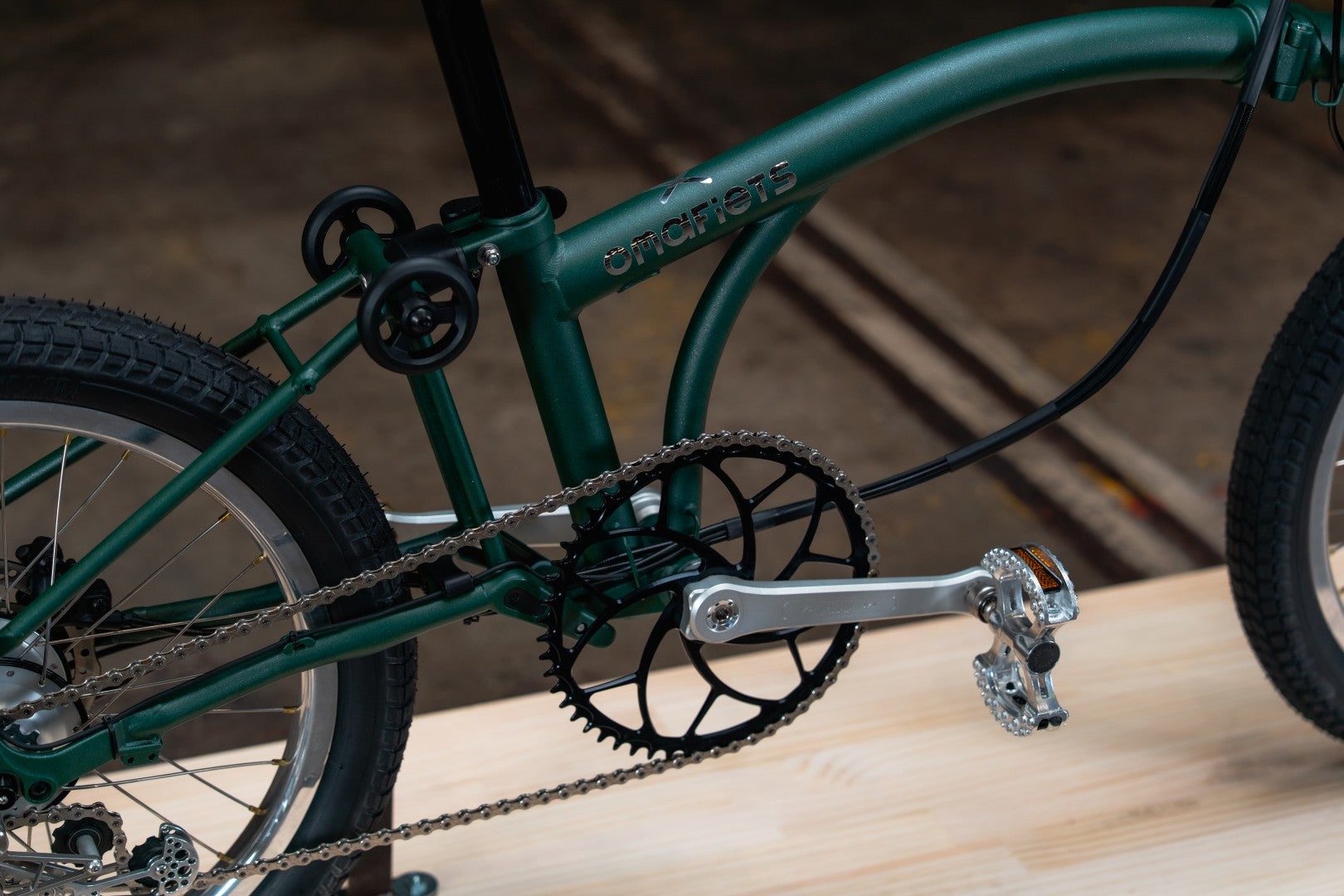 Brompton G Line with Rohloff (Medium Green)