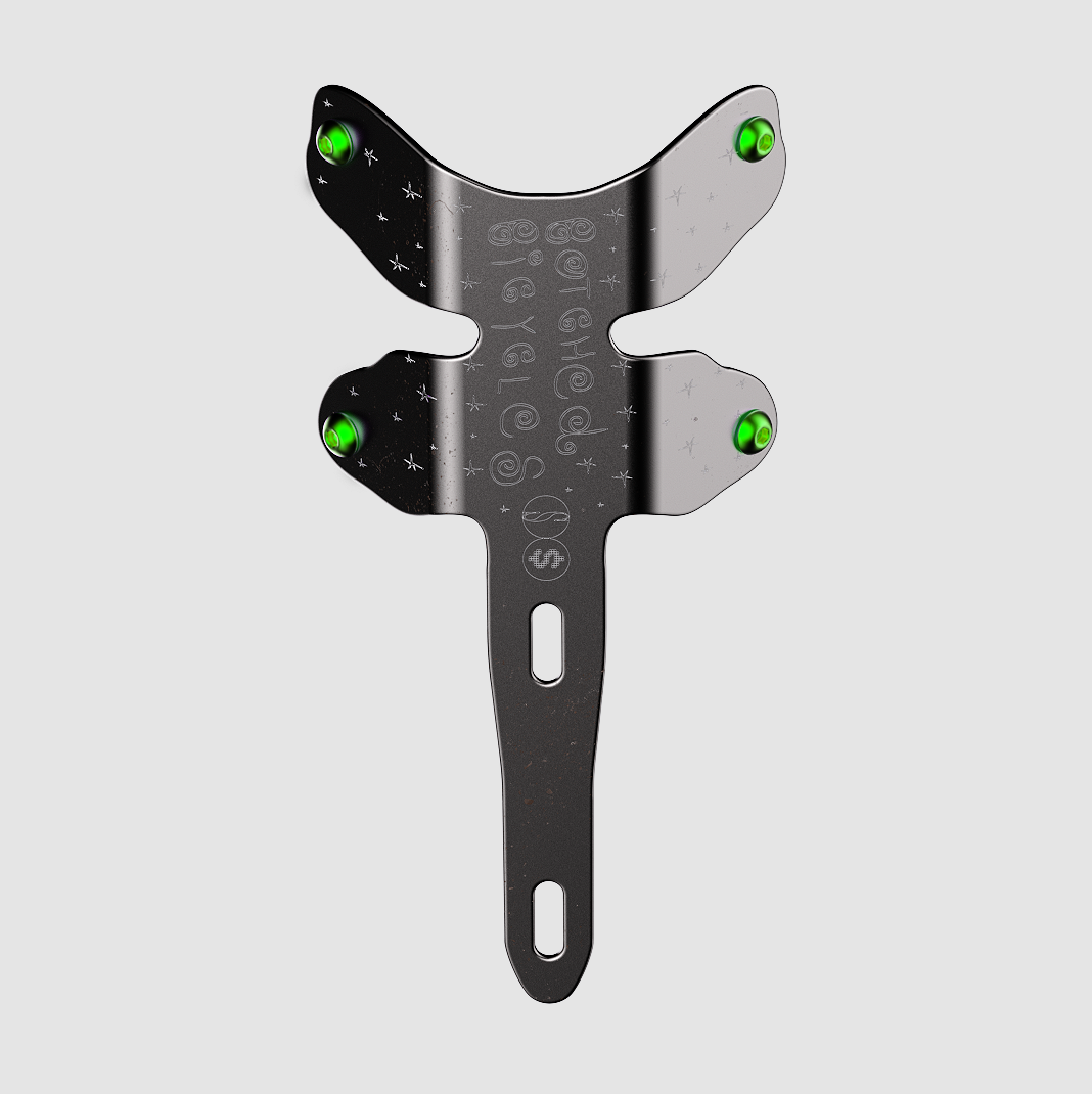 Botched Bikes Dragonfly Cage (stainless)