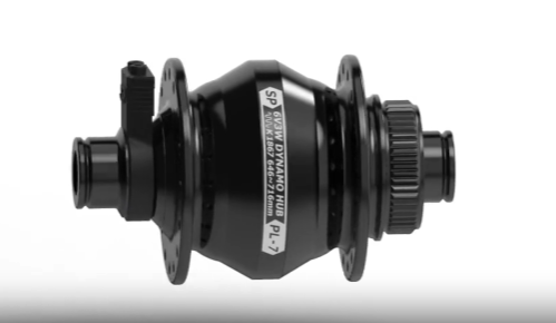 Shutter Precision PL-7 Dynamo Hub (12mm, Centrelock)