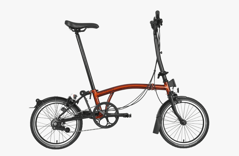 Brompton C Line Explore 6-speed High Flame Lacquer