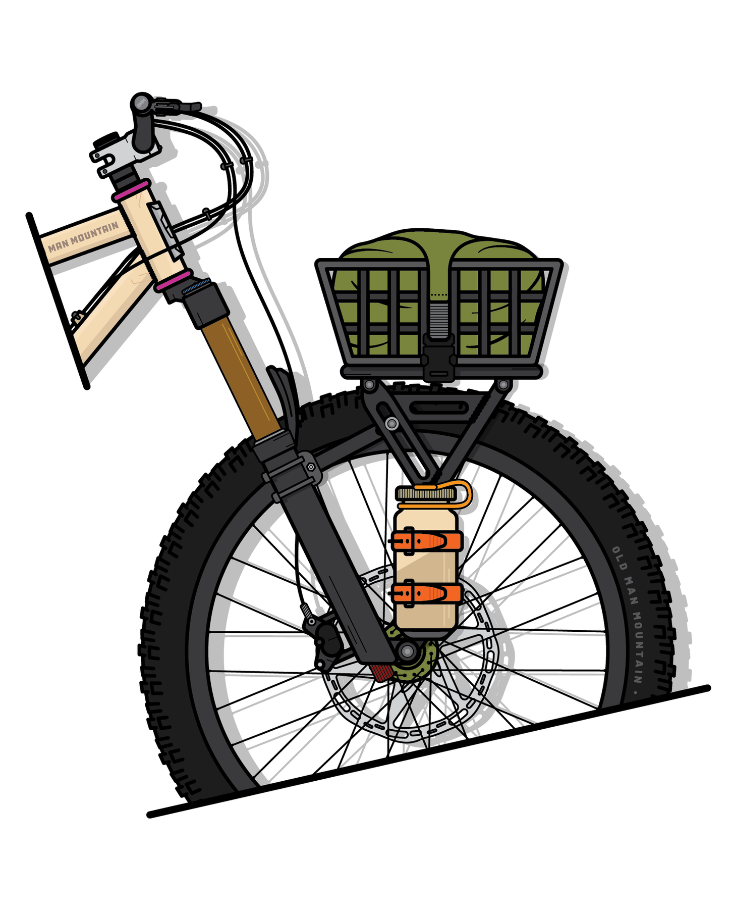 Old Man Mountain Basket