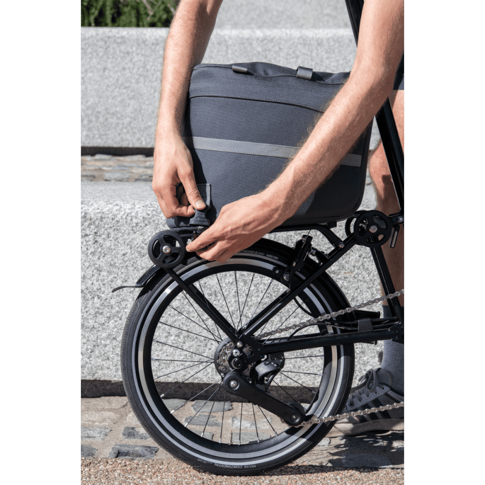 Brompton Borough Roller Rack Bag Dark Grey 14L
