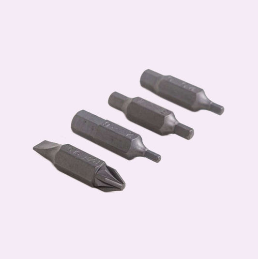Brompton Toolkit - replacement tool bits only - (4 Pieces)