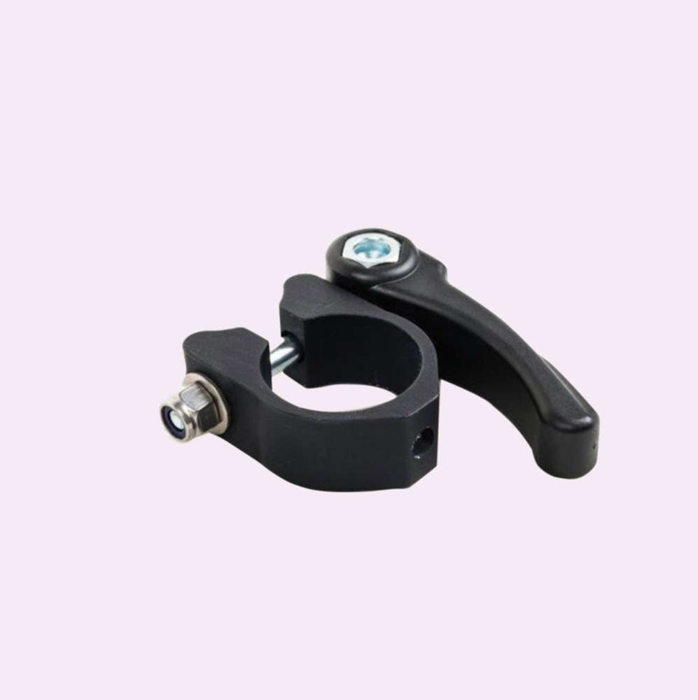 Brompton replacement telescopic seat post clamp band + QR