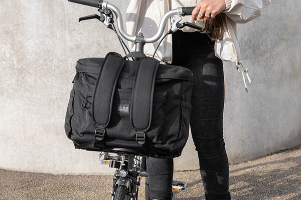 Brompton Metro Backpack Medium in Black 14L