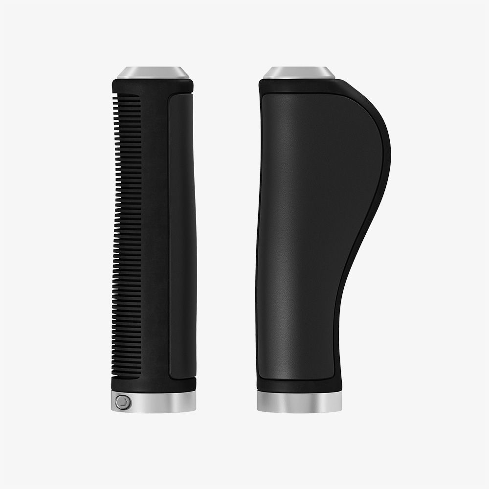 Brooks Ergonomic Leather Grips 130mm Black