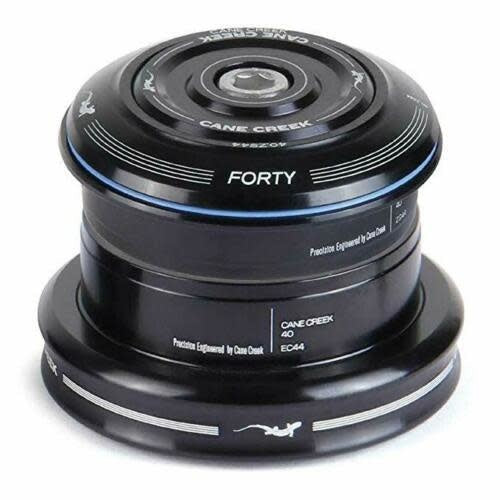 Cane Creek headset 40 Series STRAIGHT Assembly ZS44/28.6/H8|EC44/30 BLACK (fits Karate Monkey/Midnight Special with rigid fork, 52/30 crown race)