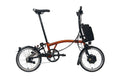 Brompton C Line Explore 6-speed Electric Mid Flame Lacquer