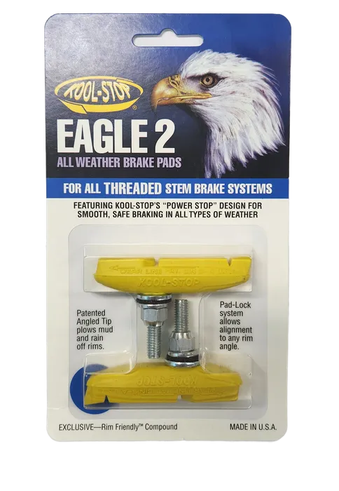 Kool Stop Eagle 2 brake pad - threaded