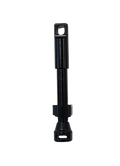 Tubeless valve, black, with integrated valve core remover (single)