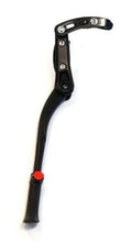 KICKSTAND 24-28 Adjustable, Seat/Chain Stay Mount, Alloy BLACK, Disc brake compatible