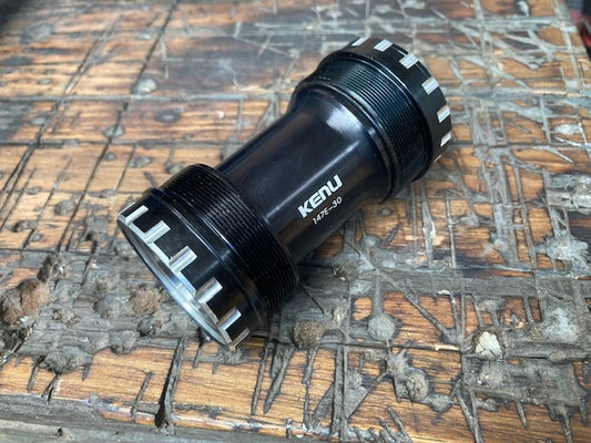 Kenli T47 Threaded External Bottom Bracket - 68-73mm Shell - M47x1.0 Thread -