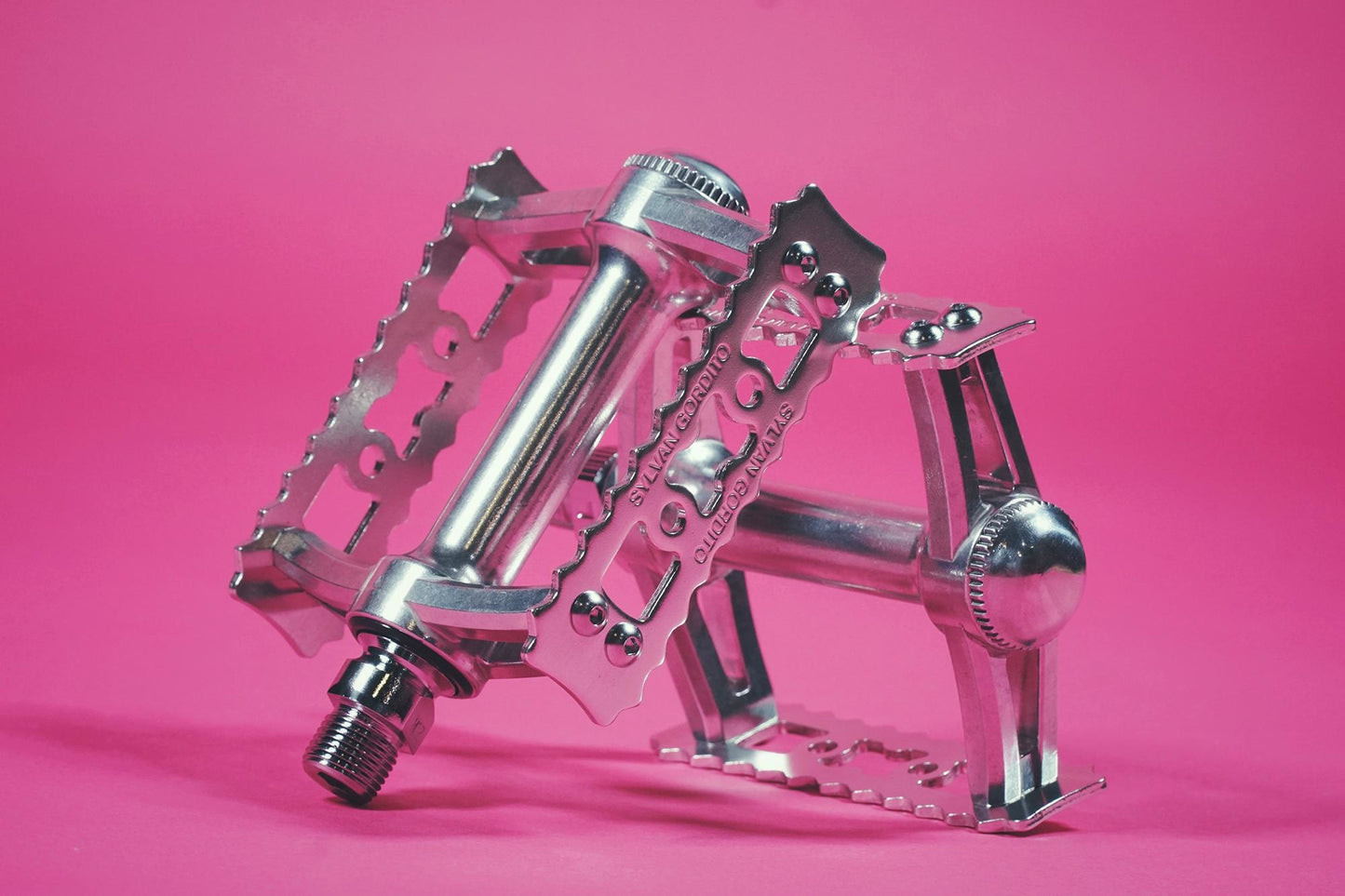 MKS Gordito Pedals Silver