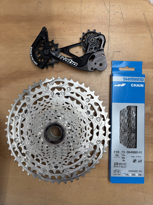 Ratio Tech 1x11 Wide range assembly