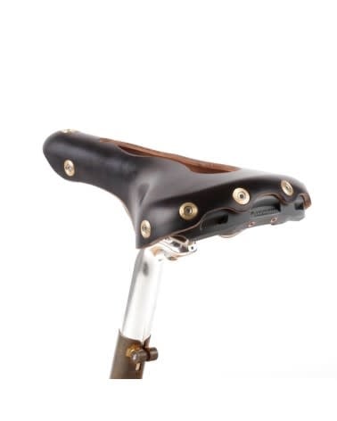 Berthoud Cycles Aspin Open Leather Saddle