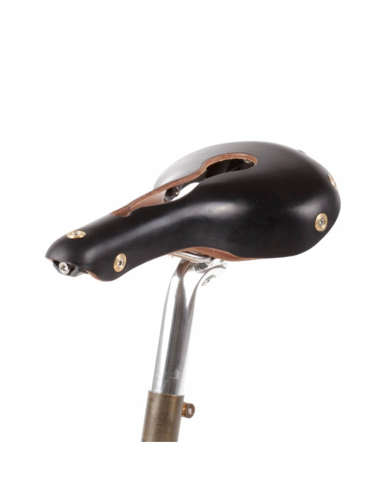 Berthoud Cycles Aspin Open Leather Saddle