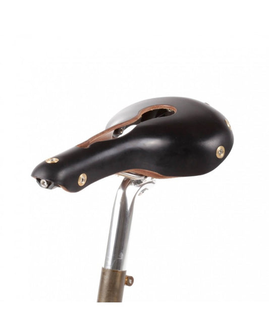 Berthoud Cycles Aspin Open Leather Saddle