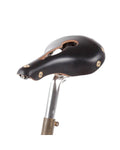 Berthoud Cycles Marie Blanque Leather Open Saddle Black