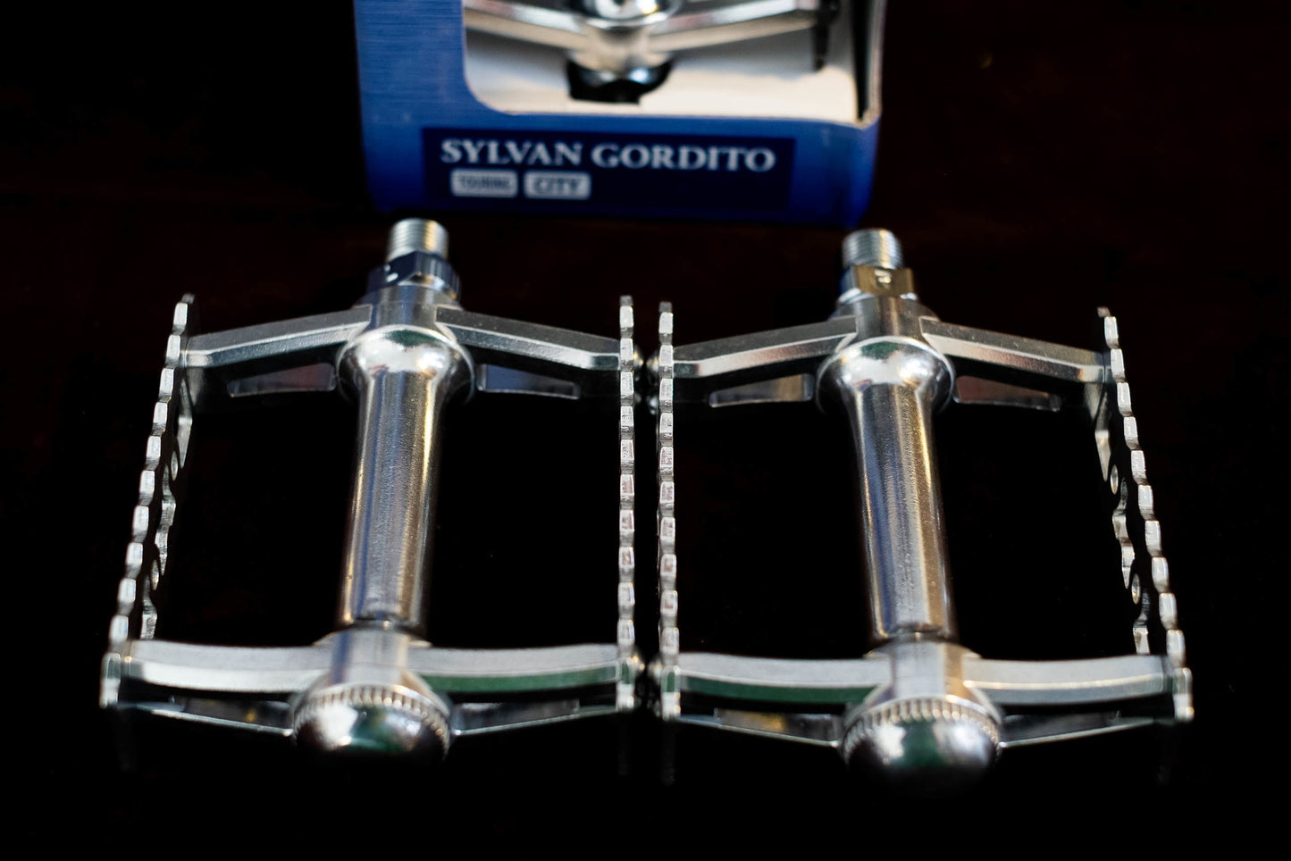 MKS Gordito Pedals Silver
