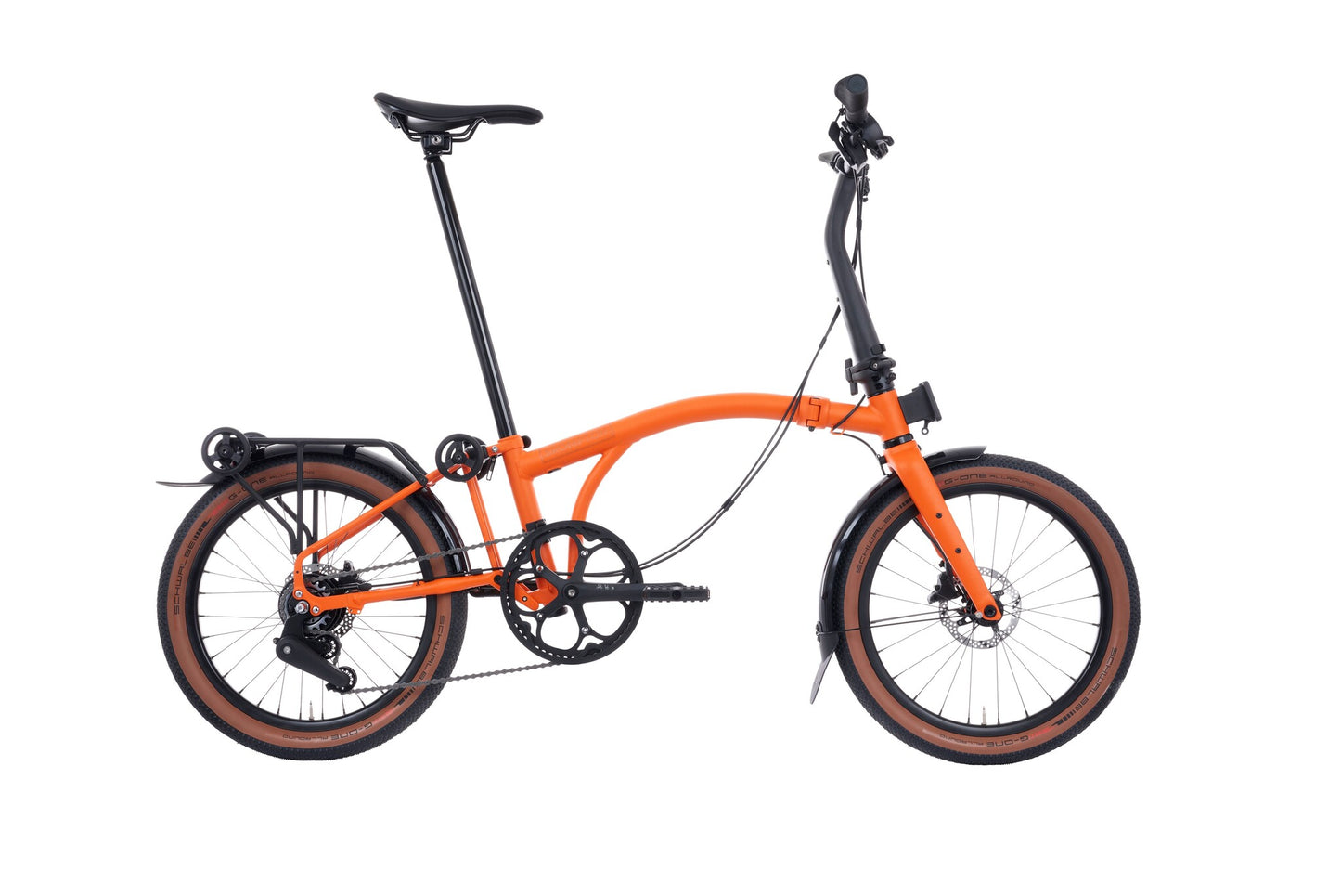 Brompton G Line + rack/mudguards