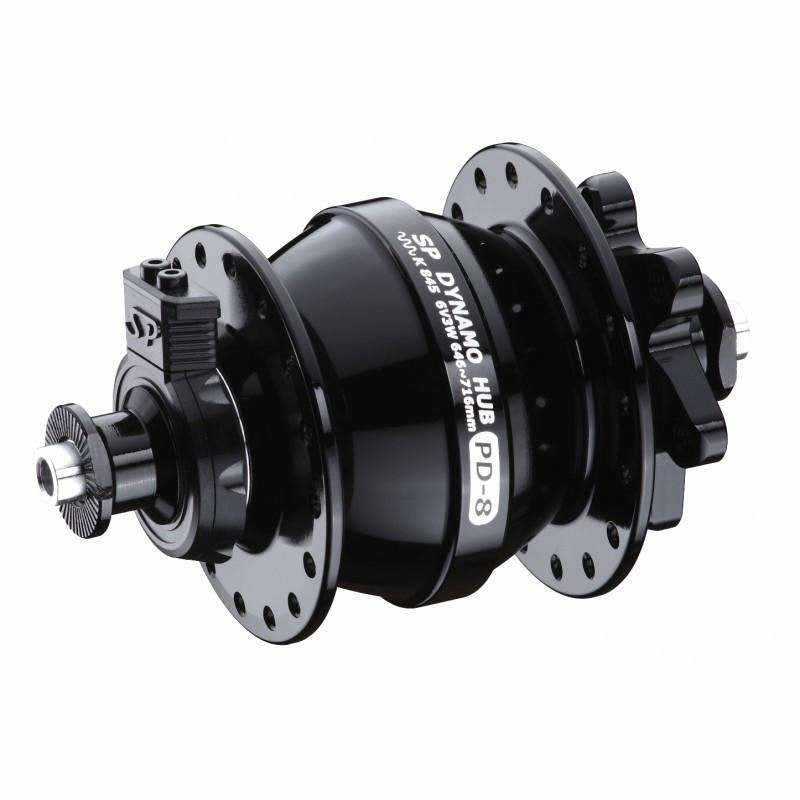 Shutter Precision PD-8 Dynamo Hub (Q/R, 6-bolt)