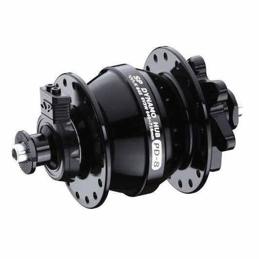 Shutter Precision PD-8 Dynamo Hub (Q/R, 6-bolt)