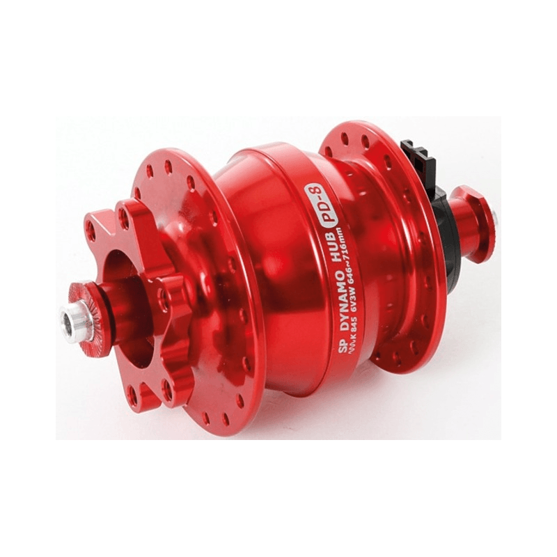 Shutter Precision PD-8 Dynamo Hub (Q/R, 6-bolt)