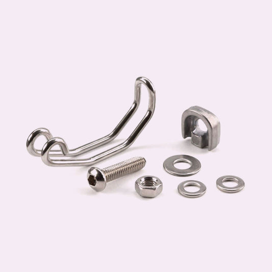 Brompton Replacement hub dynamo lamp bracket only - Front (Shimano/SON)