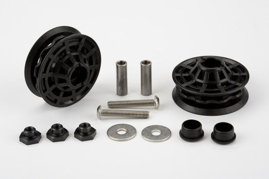 Jockey wheel Chain tensioner idlers + fittings only  - For DR (Pair)