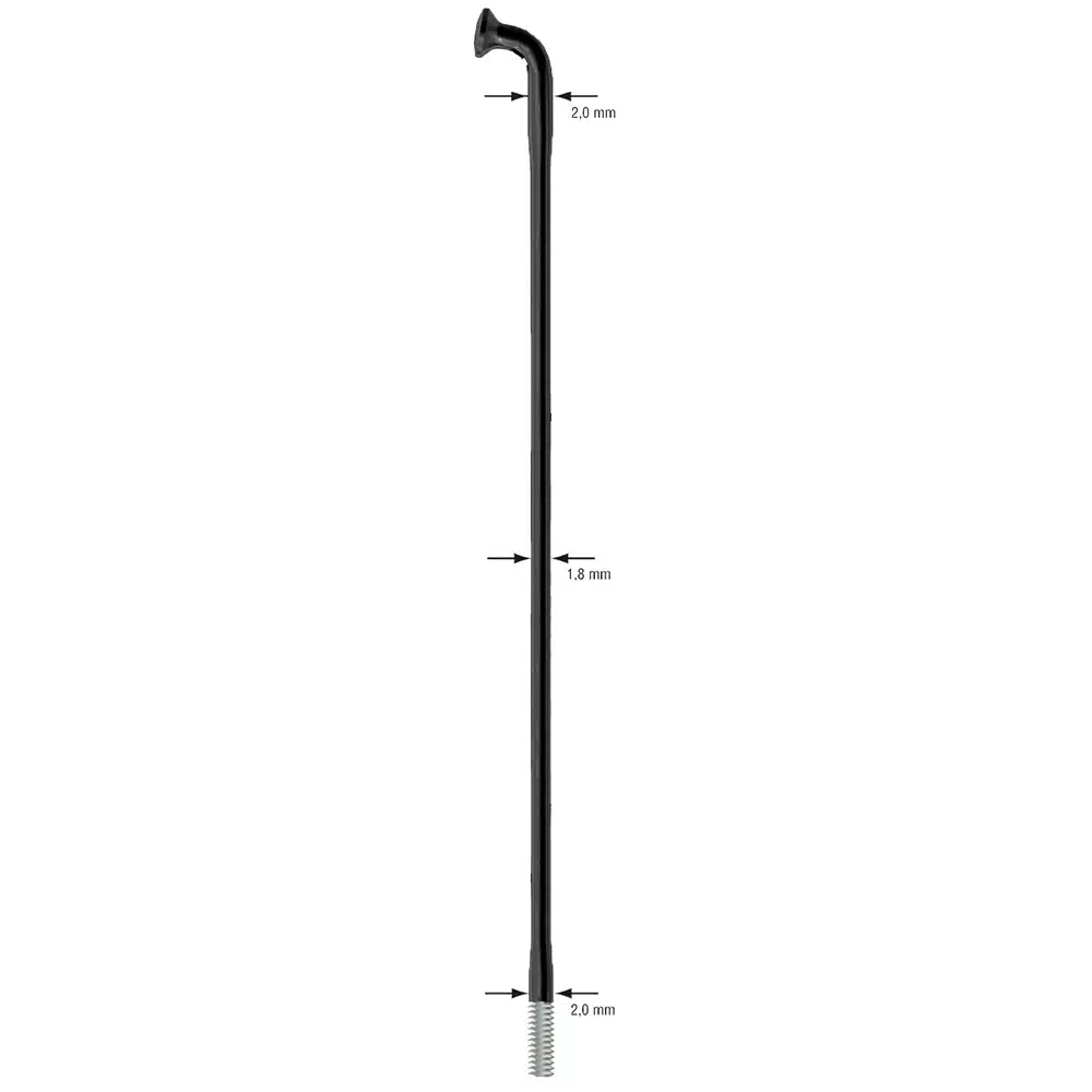 Sapim Race J-Bend Spoke Blank