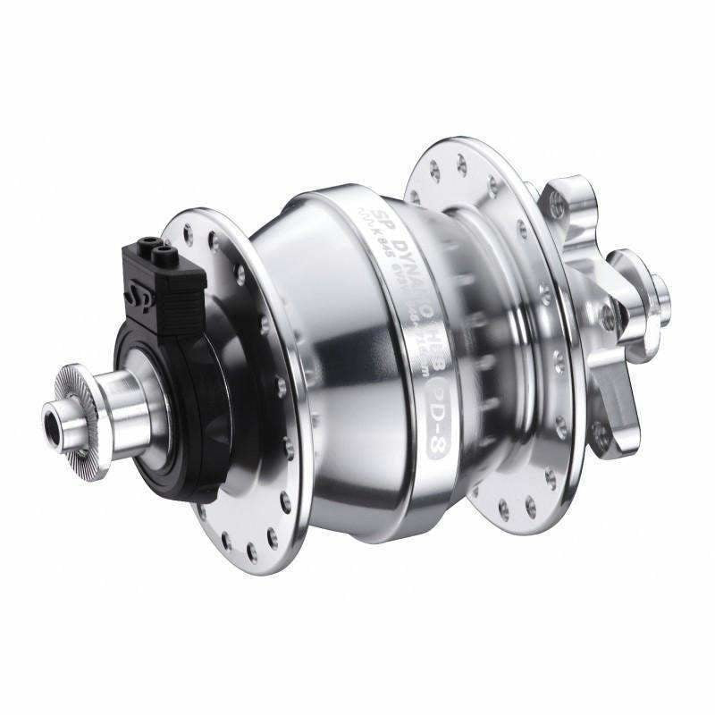 Shutter Precision PD-8 Dynamo Hub (Q/R, 6-bolt)