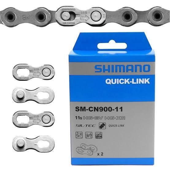 Shimano Quick Link FOR 11-SPEED CHAINS SM-CN900-11, 2 pairs